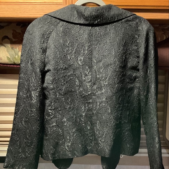 Patterned KASPER Skirt suit Size 10 - Picture 2 of 4